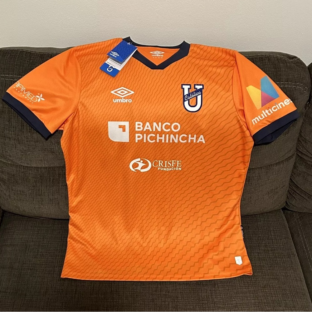 Umbro Authentic Universidad Catolica Ecuador Rafael Romo Jersey Men’s Sz: M
